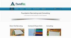 Desktop Screenshot of foundrec.com