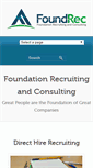 Mobile Screenshot of foundrec.com